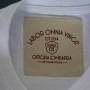 T-SHIRT UOMO RICAMO PETTO WHITE